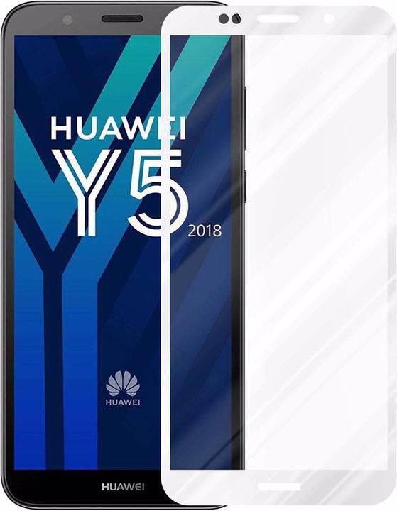 Actual product image Cadorabo Full screen display protection glass (1 Piece, Huawei Y5 (2018), Huawei Y5 Prime 2018)