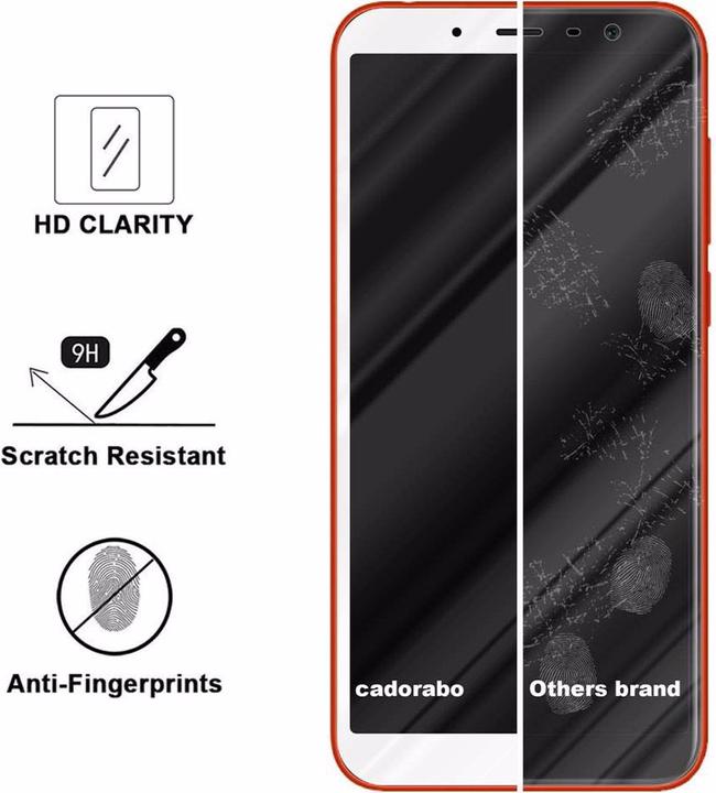 Produktbild Cadorabo Vollbild Displayschutzglas (1 Stück, Meizu M6T)