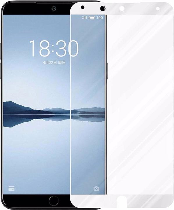 Actual product image Cadorabo Full screen display protection glass (1 Piece, Meizu 15)