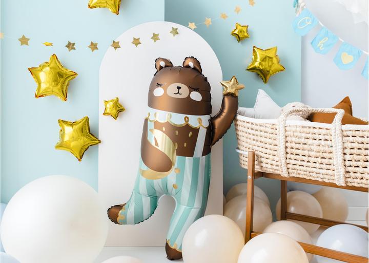 Immagine prodotto Partydeco Palloncino in foil Orso, 72x104 cm, misto (1 pz / 1 pz) (1 x)
