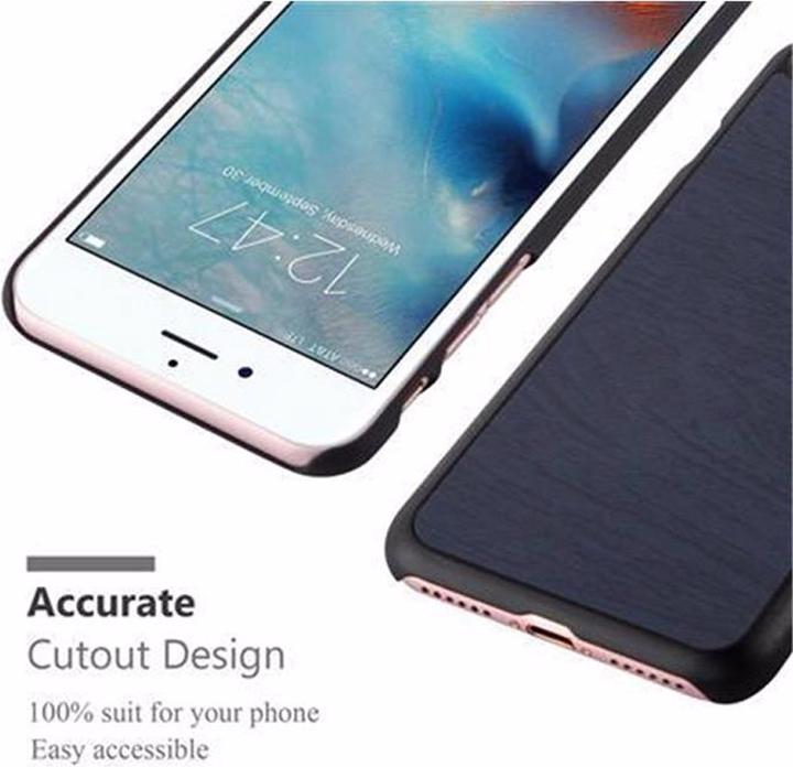 Productafbeelding Cadorabo Harde kaft Woody Cover (Apple iPhone 7, Apple iPhone SE (2e generatie))