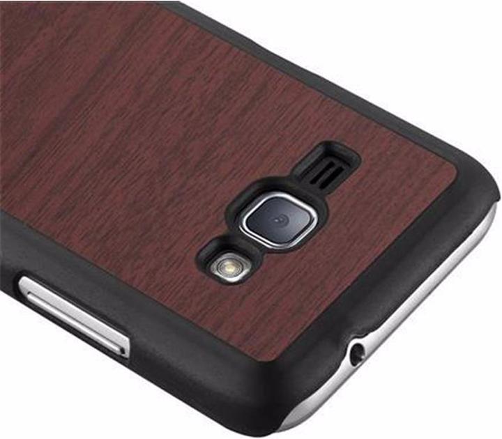 Produktbild Cadorabo Hard Cover Woody Cover (Samsung Galaxy J1 (2016))