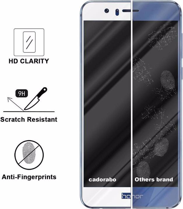 Produktbild Cadorabo Vollbild Displayschutzglas (1 Stück, Honor 8 Premium)