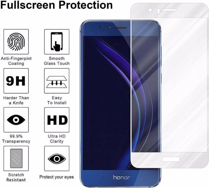 Produktbild Cadorabo Vollbild Displayschutzglas (1 Stück, Honor 8 Premium)