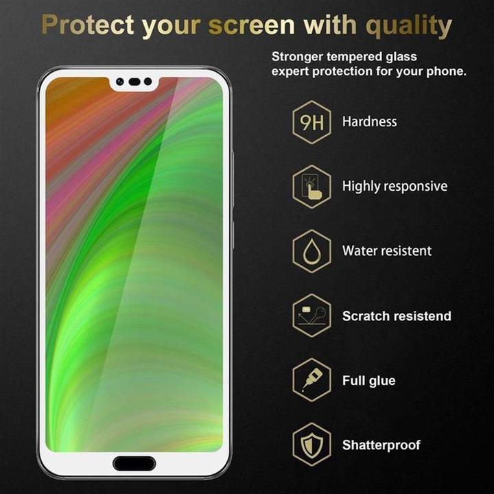Actual product image Cadorabo Full screen display protection glass (1 Piece, HTC 10)