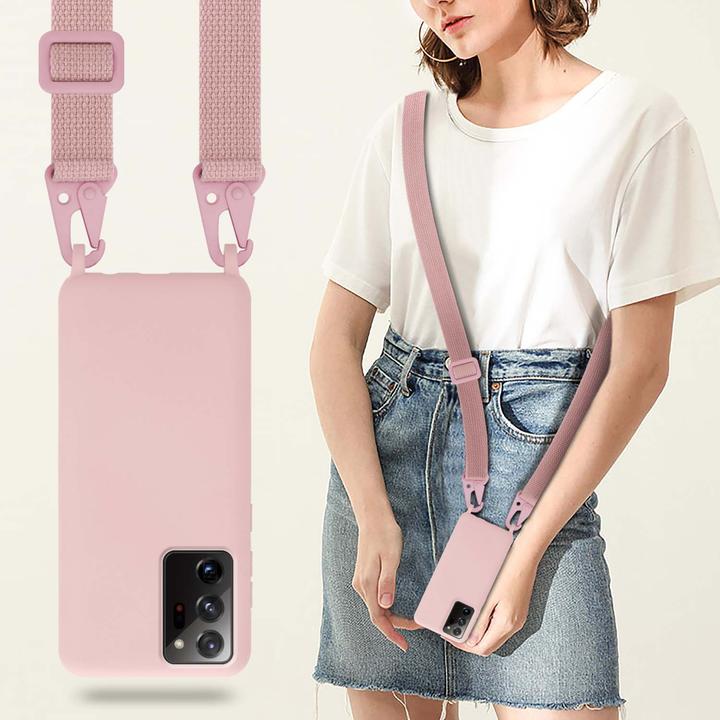 Produktbild Cadorabo TPU Cover Handy Kette Liquid (Samsung Galaxy Note 20+)