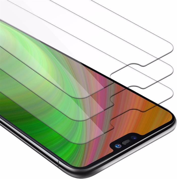 Actual product image Cadorabo Display protection glass (3 Piece, Huawei P20 Lite)