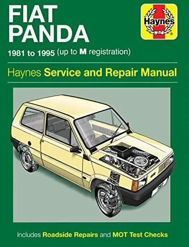 Actual product image Fiat Panda (81 - 95) Haynes Repair Manual (English, Haynes Publishing, 2013)