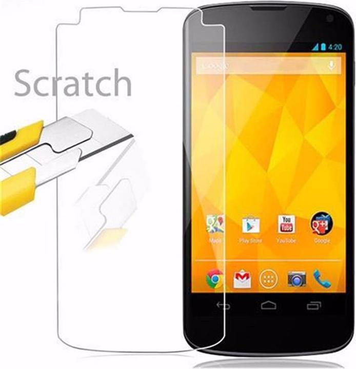 Actual product image Cadorabo Display protection glass (1 Piece, Google Nexus 4)