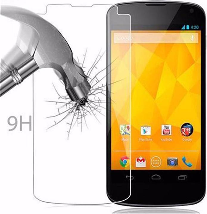 Actual product image Cadorabo Display protection glass (1 Piece, Google Nexus 4)
