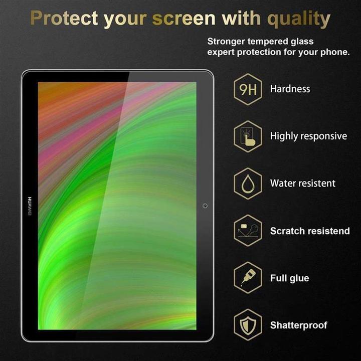 Actual product image Cadorabo Display protection glass (3 Piece, MediaPad T3 10)