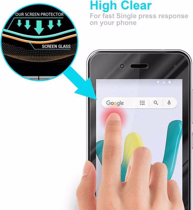 Produktbild Cadorabo Displayschutzglas (1 Stück, Wiko Sunny 3 Mini)