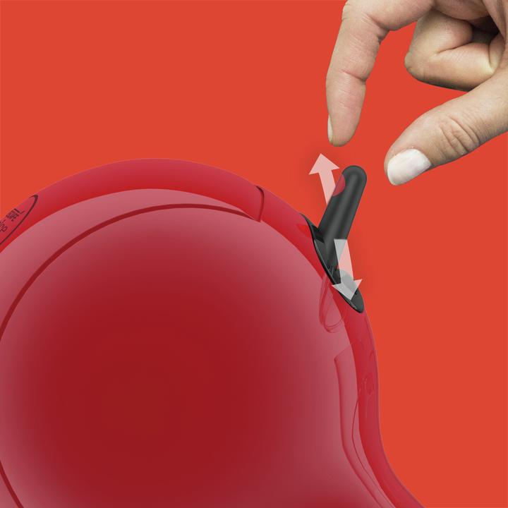Actual product image Krups Nescaf Dolce Gusto Piccolo XS rood koffiezetapparaat Ultra Compact koffiepad koffiemachine multidran (NESCAFÉ Dolce Gusto)