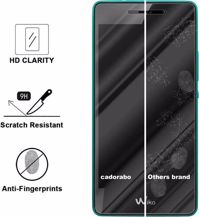 Produktbild Cadorabo Displayschutzglas (1 Stück, Wiko Tommy)