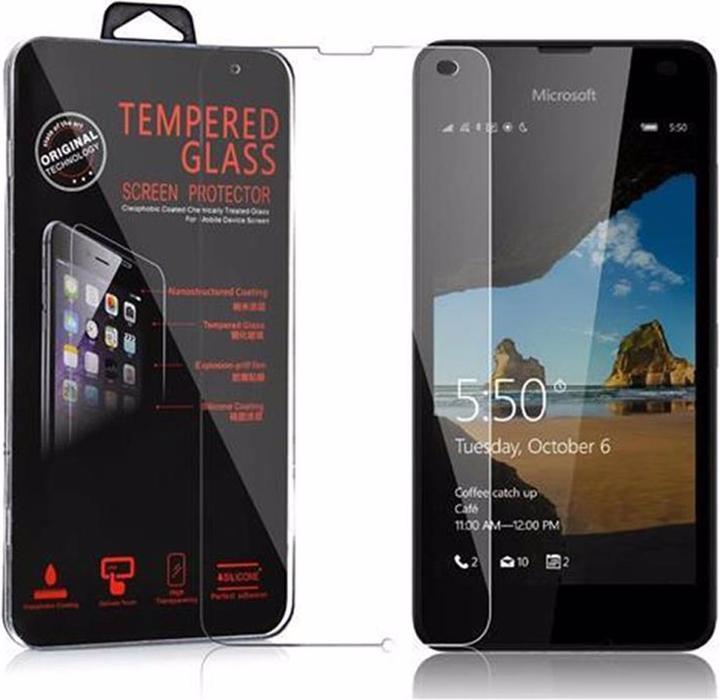Actual product image Cadorabo Display protection glass (1 Piece, Microsoft Lumia 550)