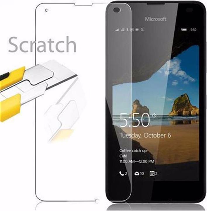 Actual product image Cadorabo Display protection glass (1 Piece, Microsoft Lumia 550)