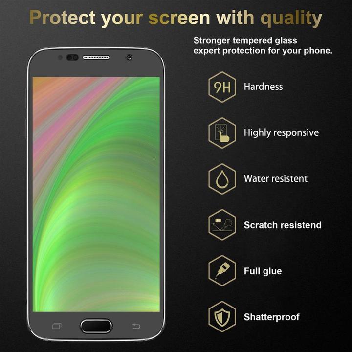 Immagine prodotto Cadorabo Vetro di protezione del display a schermo intero (3 Pezzo/i, Samsung Galaxy S6)