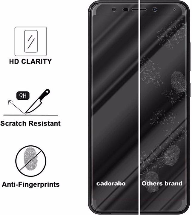 Actual product image Cadorabo Display protection glass (1 Piece, Wiko View Go)