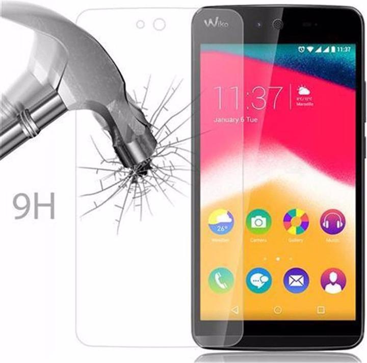 Actual product image Cadorabo Display protection glass (1 Piece, Wiko Rainbow Jam)