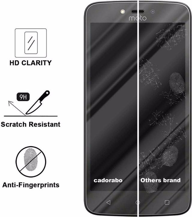 Actual product image Cadorabo Display protection glass (1 Piece, Motorola Moto C)