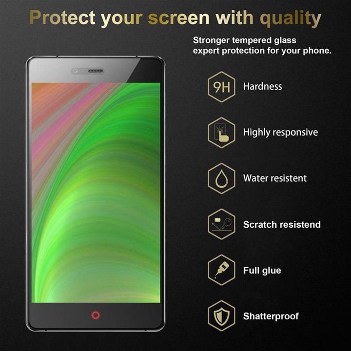 Actual product image Cadorabo Display protection glass (1 Piece, ZTE Nubia Z9 Max)