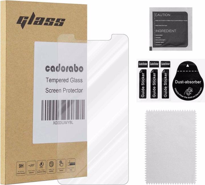 Actual product image Cadorabo Display protection glass (1 Piece, Motorola Moto One Zoom)