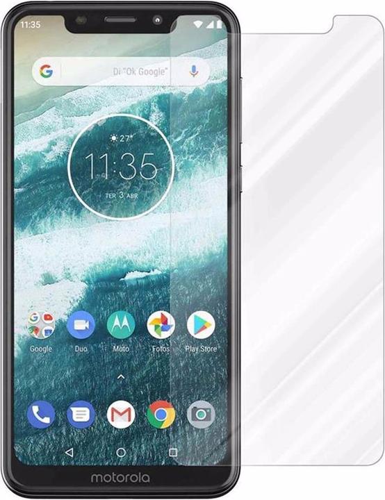 Actual product image Cadorabo Display protection glass (1 Piece, Motorola Moto One Zoom)