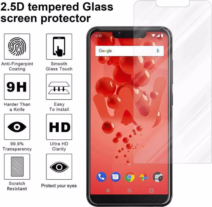 Image du produit Cadorabo Verre de protection d'écran (1 pièce(s), Wiko View 2 Plus)