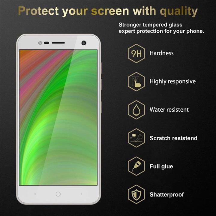 Actual product image Cadorabo Display protection glass (1 Piece, ZTE Blade V8 Mini)