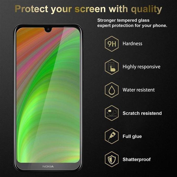 Actual product image Cadorabo Display protection glass (3 Piece, Nokia 3.2)