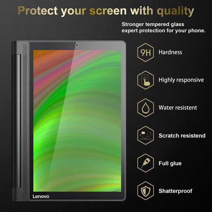 Productafbeelding Cadorabo Glas ter bescherming van het scherm (1 Stuk, Yoga Tab 3 Plus)