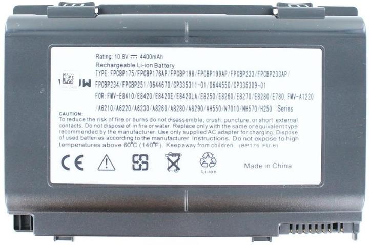 Actual product image AGI Battery compatible with Asus Lifebook E8410 - Battery - 4,400 mAh (4400 mAh)