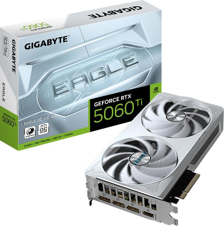 Gigabyte GeForce RTX 5060 Ti EAGLE OC ICE 16G (16 GB)