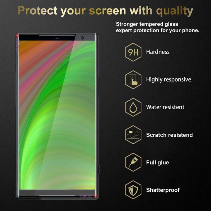 Actual product image Cadorabo display protection glass (1 Piece, Sony Xperia XZ1S)