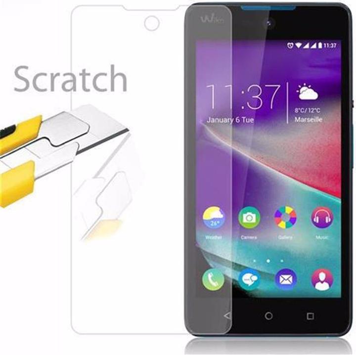 Actual product image Cadorabo display protection glass (1 Piece, Wiko Rainbow Lite)