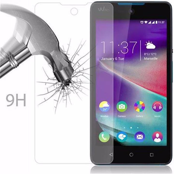 Actual product image Cadorabo display protection glass (1 Piece, Wiko Rainbow Lite)