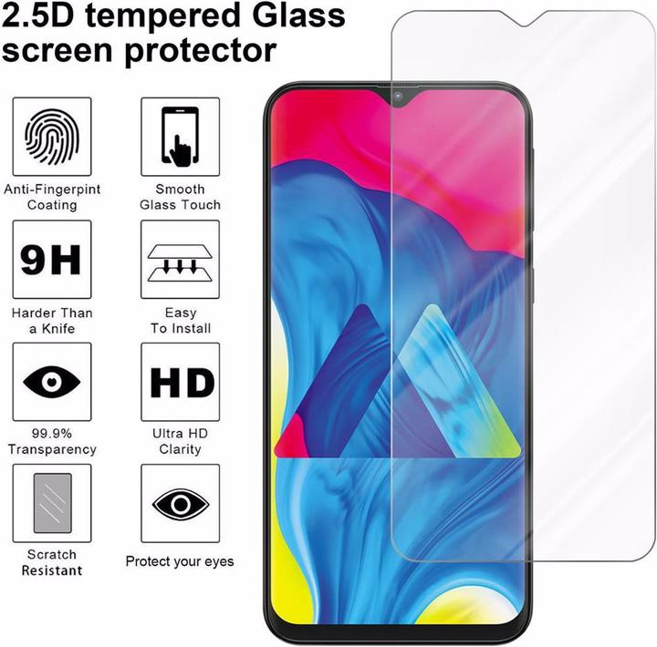 Productafbeelding Cadorabo Glas ter bescherming van het scherm (1 Stuk, HTC One M10, Samsung Galaxy A10)
