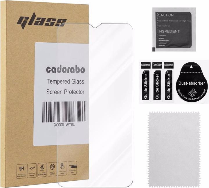 Productafbeelding Cadorabo Glas ter bescherming van het scherm (1 Stuk, HTC One M10, Samsung Galaxy A10)