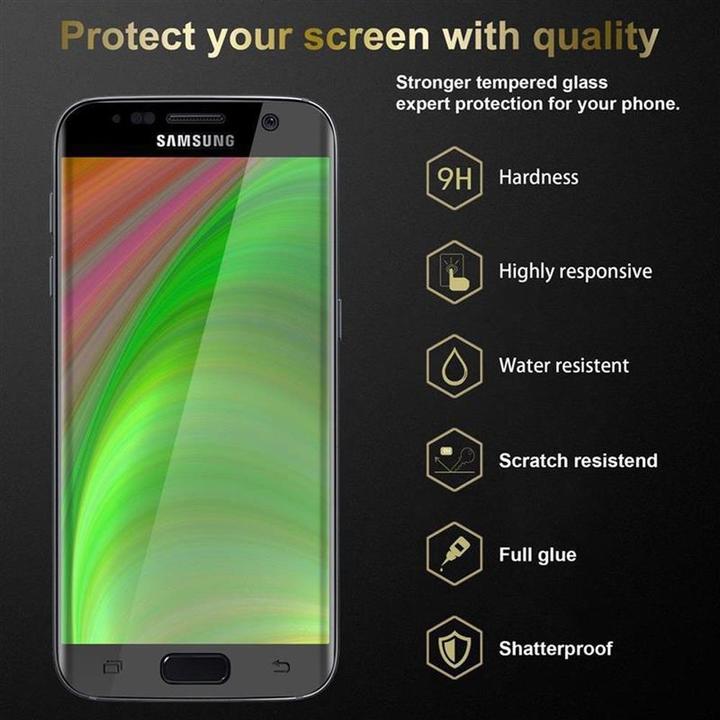 Produktbild Cadorabo Vollbild Displayschutzglas (3 Stück, Samsung Galaxy S7)