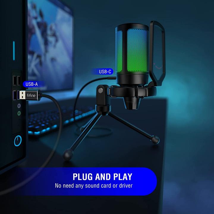 Image du produit Fifine Microphone de jeu USB