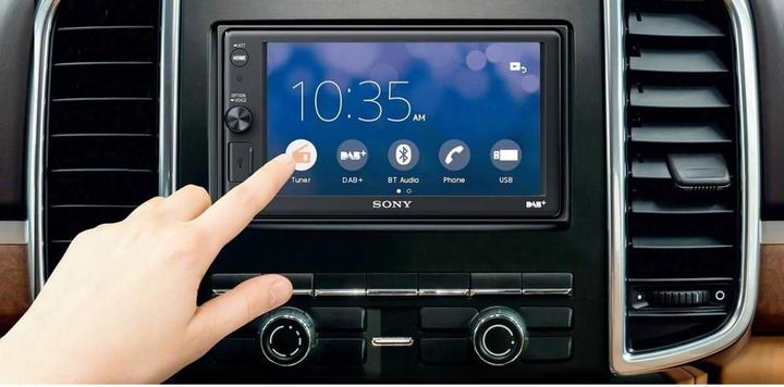 Actual product image Sony XAV-AX1005 KIT (Apple Carplay)