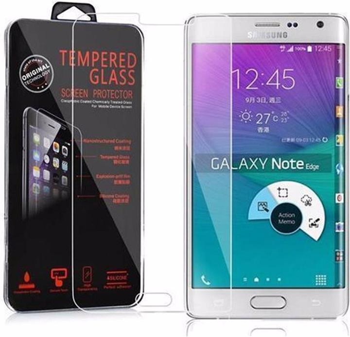 Actual product image Cadorabo display protection glass (1 Piece, Samsung Galaxy S6 Edge)