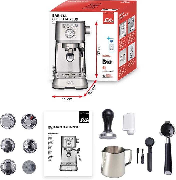 Actual product image Solis Barista Perfetta Plus