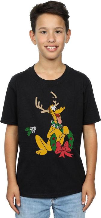 Immagine prodotto Disney Pluto Christmas Reindeer Maglietta Ragazzi (140, 146)