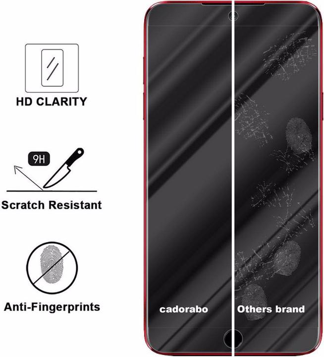 Actual product image Cadorabo display protection glass (1 Piece, Meizu 15 Lite)