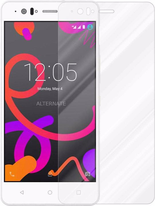 Actual product image Cadorabo display protection glass (1 Piece, BQ Aquaris M5)