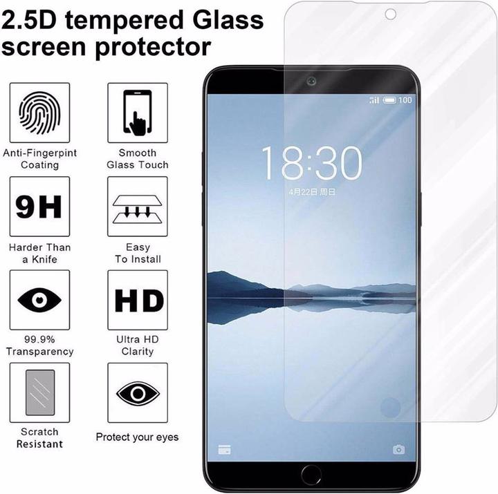 Productafbeelding Cadorabo Glas ter bescherming van het scherm (1 Stuk, Meizu 15)