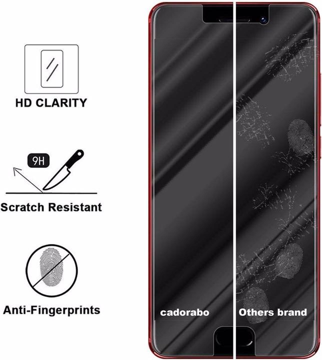 Actual product image Cadorabo display protection glass (1 Piece, Meizu Pro 7)