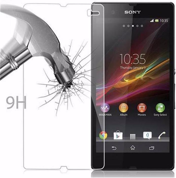 Actual product image Cadorabo display protection glass (1 Piece, Sony Xperia Z)
