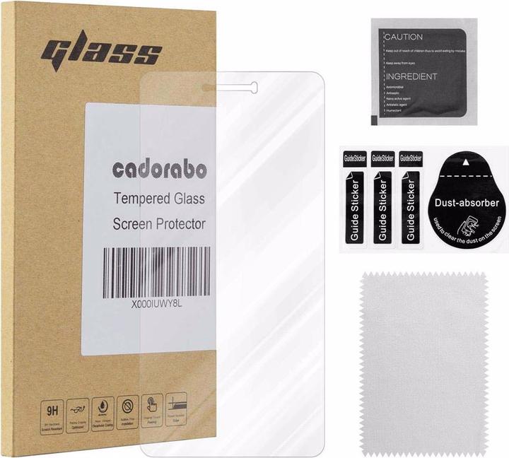 Produktbild Cadorabo Displayschutzglas (1 Stück, BQ Aquaris U Plus)